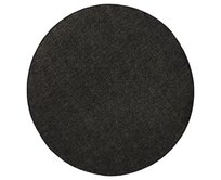 NORTHRUGS - Hanse Home koberce Kusový koberec Twin-Wendeteppiche 103096 schwarz creme kruh - 200x200 (průměr) kruh cm Černá, Střední (80x160 - 164x240), Syntetický (umělý)