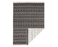 NORTHRUGS - Hanse Home koberce Kusový koberec Twin Supreme 103438 Kuba black creme - 80x350 cm Černá, Velké (190x270 cm a větší), Syntetický (umělý)