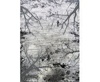 Berfin Dywany Kusový koberec Zara 9662 Grey - 80x150 cm Šedá, Malé (80x150 cm a menší), Syntetický (umělý)