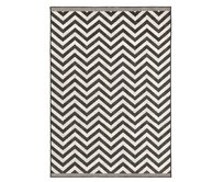 NORTHRUGS - Hanse Home koberce Kusový koberec Twin Supreme 103433 Palma black creme - 80x150 cm Černá, Velké (190x270 cm a větší), Syntetický (umělý)