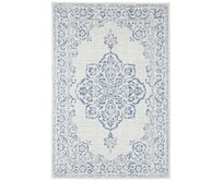 NORTHRUGS - Hanse Home koberce Kusový koberec Beach  Cream/Blue - 160x230 cm Modrá, Velké (190x270 cm a větší), Syntetický (umělý)