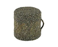 Obsession koberce Sedací vak COPA POUF POC 555 Taupe - 40 x 40 x 40 cm cm Hnědá, výška cca 40-45 cm, Syntetický (umělý)