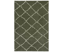 Mint Rugs - Hanse Home koberce Kusový koberec Allure  Olive-Green/Cream - 200x290 cm Zelená, Velké (190x270 cm a větší), Syntetický (umělý)