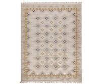 Diamond Carpets koberce Ručně vázaný kusový koberec Sultan DESP P87 Ivory White Gold - 80x150 cm Bílá, Velké (190x270 cm a větší), Přírodní