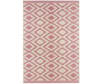 NORTHRUGS - Hanse Home koberce Kusový koberec Botany Pink  – na ven i na doma - 70x140 cm Růžová, Střední (80x160 - 164x240), Syntetický (umělý)