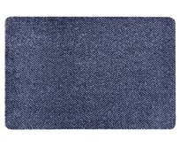 Hanse Home Collection koberce Rohožka Clean & Go  Dark blue Black - 100x150 cm Modrá, Malé (80x150 cm a menší), Syntetický (umělý)