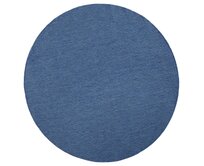 NORTHRUGS - Hanse Home koberce Kusový koberec Twin-Wendeteppiche 103100 blue cream kruh – na ven i na doma - 200x200 (průměr) kruh cm Modrá, Malé (80x150 cm a menší), Syntetický (umělý)