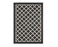 NORTHRUGS - Hanse Home koberce Kusový koberec Twin Supreme 103425 Sydney black creme - 80x250 cm Černá, Velké (190x270 cm a větší), Syntetický (umělý)