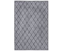 NORTHRUGS - Hanse Home koberce Kusový koberec Twin-Wendeteppiche  Night Silver - 80x250 cm Černá, Velké (190x270 cm a větší), Syntetický (umělý)