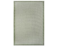 Hanse Home Collection koberce Kusový koberec Flatweave  Green/Cream - 200x290 cm Zelená, Velké (190x270 cm a větší), Syntetický (umělý)