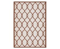 NORTHRUGS - Hanse Home koberce Kusový koberec Twin-Wendeteppiche 103120 terra creme - 80x150 cm Oranžová, Malé (80x150 cm a menší), Syntetický (umělý)