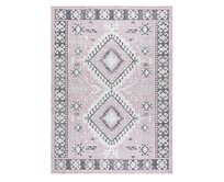 Dywany Łuszczów Kusový koberec Sion Sisal Aztec 3007 pink/ecru - 160x220 cm Růžová, Velké (190x270 cm a větší), Syntetický (umělý)