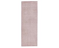 Hanse Home Collection koberce Kobercová sada Pure 102617 Rosa - 3 díly: 70x140 cm (2x), 70x240 cm (1x) cm Růžová, Střední (80x160 - 164x240), Syntetický (umělý)