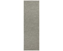 BT Carpet - Hanse Home koberce Běhoun Nature  Grey/Anthracite - 80x250 cm Šedá, Velké (190x270 cm a větší), Syntetický (umělý)