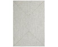 NORTHRUGS - Hanse Home koberce Kusový koberec Braided  Light Melange - 160x230 cm Bílá, Střední (80x160 - 164x240), Syntetický (umělý)