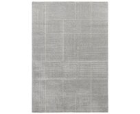 ELLE Decoration koberce Kusový koberec Glow  Light grey/Cream z kolekce Elle - 160x230 cm Šedá, Střední (80x160 - 164x240), Syntetický (umělý)