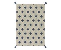 Flair Rugs koberce Kusový koberec Nappe Marco Blue - 120x170 cm Modrá, Velké (190x270 cm a větší), Přírodní