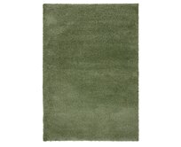 Flair Rugs koberce Kusový koberec Shaggy Teddy Olive - 80x150 cm Zelená, Velké (190x270 cm a větší), Syntetický (umělý)