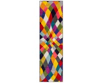 Flair Rugs koberce Běhoun Spectrum Rhumba Multi - 66x230 cm Vícebarevná, Velké (190x270 cm a větší), Syntetický (umělý)