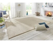 BT Carpet - Hanse Home koberce Ložnicová sada Wolly  Creme - 2 díly: 67x140, 67x250 cm Béžová, Velké (190x270 cm a větší), Syntetický (umělý)