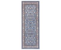 Nouristan - Hanse Home koberce Běhoun Herat  Blue Cream - 80x200 cm Modrá, Střední (80x160 - 164x240), Syntetický (umělý)