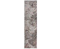 Flair Rugs koberce Běhoun Eris Marbled Blush - 60x230 cm Růžová, Velké (190x270 cm a větší), Syntetický (umělý)