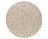 Dywany Łuszczów Kusový koberec Timo 6272 Beige kruh – na ven i na doma - 200x200 (průměr) kruh cm Béžová, Střední (80x160 - 164x240), Syntetický (umělý)