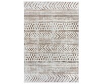 NORTHRUGS - Hanse Home koberce Kusový koberec Twin Supreme  Biri Linen – na ven i na doma - 80x250 cm Hnědá, Velké (190x270 cm a větší), Syntetický (umělý)