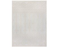 Flair Rugs koberce Kusový koberec Verve Shyla Ivory - 80x160 cm Bílá, Velké (190x270 cm a větší), Syntetický (umělý)