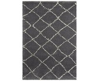 Mint Rugs - Hanse Home koberce Kusový koberec Allure  Darkgrey/Cream - 160x230 cm Šedá, Velké (190x270 cm a větší), Syntetický (umělý)