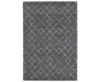 Mint Rugs - Hanse Home koberce Kusový koberec Allure  Darkgrey/Cream - 160x230 cm Šedá, Velké (190x270 cm a větší), Syntetický (umělý)