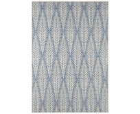 NORTHRUGS - Hanse Home koberce Kusový koberec Jaffa  Taupe/Azurblue – na ven i na doma - 140x200 cm Modrá, Velké (190x270 cm a větší), Syntetický (umělý)