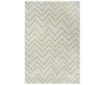 Hanse Home Collection koberce Kusový koberec Flatweave  Cream/Green – na ven i na doma - 80x150 cm Bílá, Malé (80x150 cm a menší), Syntetický (umělý)