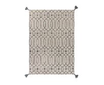 Flair Rugs koberce Kusový koberec Nappe Pietro Grey - 160x230 cm Šedá, Střední (80x160 - 164x240), Přírodní