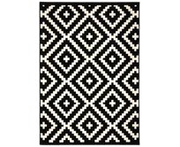 Alfa Carpets  Kusový koberec Gloria new black/cream - 160x230 cm Černobílá, Velké (190x270 cm a větší), Syntetický (umělý)