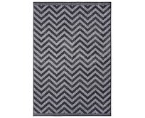 NORTHRUGS - Hanse Home koberce Kusový koberec Twin Supreme  Palma Night Silver – na ven i na doma - 80x350 cm Šedá, Velké (190x270 cm a větší), Syntetický (umělý)