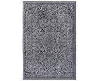 NORTHRUGS - Hanse Home koberce Kusový koberec Twin Supreme  Leyte Night Silver – na ven i na doma - 200x290 cm Šedá, Velké (190x270 cm a větší), Syntetický (umělý)