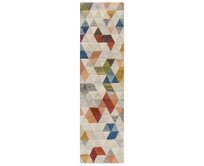 Flair Rugs koberce Běhoun Moda Amari Natural/Multi - 60x230 cm Vícebarevná, Střední (80x160 - 164x240), Přírodní