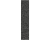 Flair Rugs koberce Běhoun Indulgence Velvet Graphite - 60x230 cm Šedá, Střední (80x160 - 164x240), Syntetický (umělý)