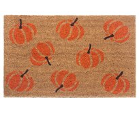 Hanse Home Collection koberce Rohožka Halloween oranžové tykve  - na ven i na doma - 45x75 cm Oranžová, Malé (80x150 cm a menší)