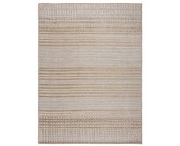 Flair Rugs koberce Kusový koberec Verve Elton Stripe Beige - 80x160 cm Béžová, Velké (190x270 cm a větší), Syntetický (umělý)