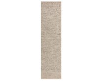 Flair Rugs koberce Ručně tkaný běhoun Minerals Light Grey - 60x230 cm Béžová, Střední (80x160 - 164x240), Přírodní