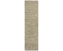 Flair Rugs koberce Ručně tkaný běhoun Minerals Green - 60x230 cm Zelená, Střední (80x160 - 164x240), Přírodní