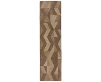 Flair Rugs koberce Běhoun Moda Asher Natural - 60x230 cm Hnědá, Střední (80x160 - 164x240), Přírodní