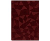 Flair Rugs koberce Kusový koberec Moderno Shard Red - 120x170 cm Červená, Velké (190x270 cm a větší), Přírodní