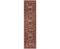 Flair Rugs koberce Běhoun Sincerity Royale Gillingham Red - 66x300 cm Červená, Velké (190x270 cm a větší), Syntetický (umělý)