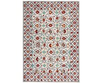 Flair Rugs koberce Kusový koberec Wool Loop Iris Red/Blue - 120x170 cm Vícebarevná, Střední (80x160 - 164x240), Přírodní