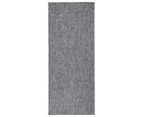 NORTHRUGS - Hanse Home koberce Běhoun Twin-Wendeteppiche 103097 grey cream – na ven i na doma - 80x250 cm Šedá, Velké (190x270 cm a větší), Syntetický (umělý)