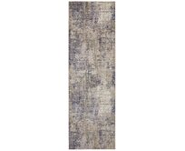 Nouristan - Hanse Home koberce Běhoun Cairo  Gizeh Cream Blue – na ven i na doma - 80x200 cm Modrá, Střední (80x160 - 164x240), Syntetický (umělý)