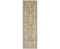 Nouristan - Hanse Home koberce Běhoun Cairo  Luxor Black Cream – na ven i na doma - 80x200 cm Béžová, Střední (80x160 - 164x240), Syntetický (umělý)